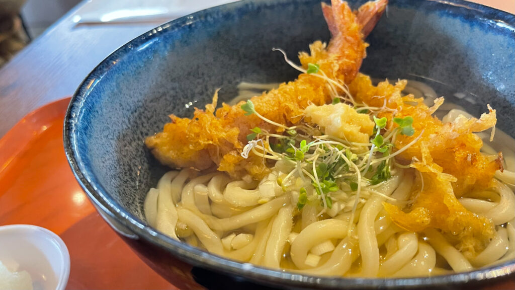 竜禅(海老天うどん)