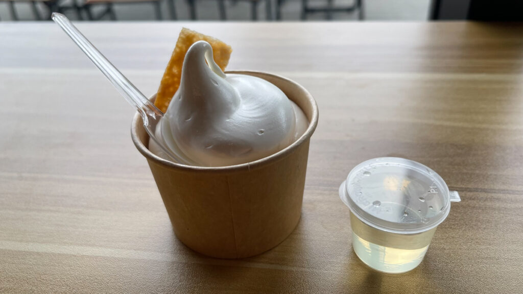 白みりんソフトクリーム